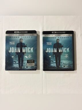 John Wick “A Wild And Bloody Ride” Ultra HD Blu-Ray Digital HD (2) Disc Set